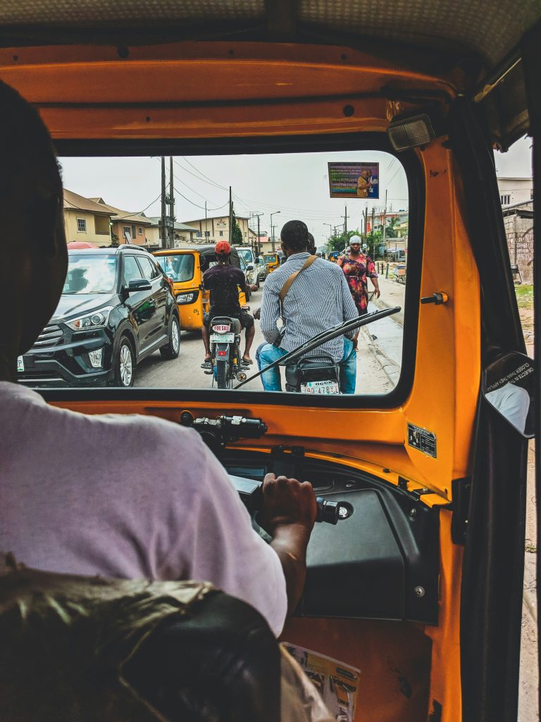 image of a tricycle in lagos